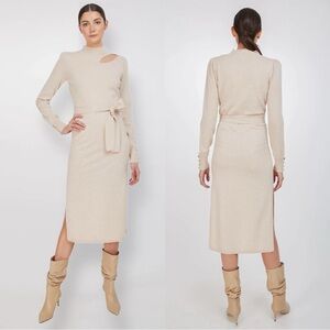 NWT Generation Love Lulu Sweater Dress Oatmeal Size Small